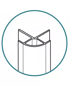 APS52822 External Corner SAA 2420mm Long SAA