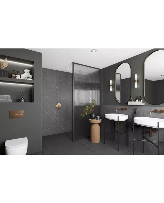 APS52982 Greystone Marble 2420 x 600 x 9mm T&G Greystone Marble