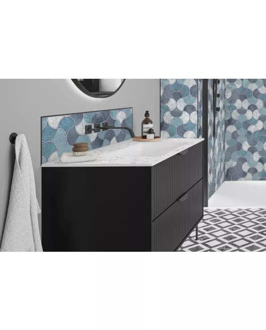 APS53155 Blue Scallop 600 X 250 X 4 Blue Scallop 