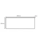 APS53175 Fossil Stone 800 X 250 X 4 Fossil Stone