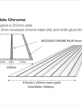 APS53423 Double Chrome Gloss Gloss White APS53423 Double Chrome Gloss Gloss White
