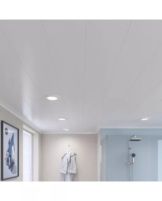 APS53428 Single White Matte Matt White