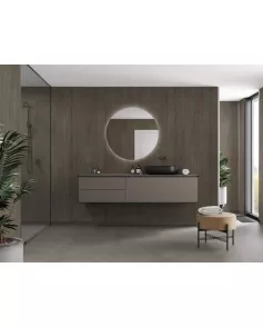 APS53969 Dark Wood Vertical Plank 