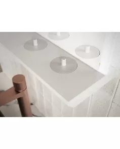 APS54085 CHARJ LED Mirror 600×700 White