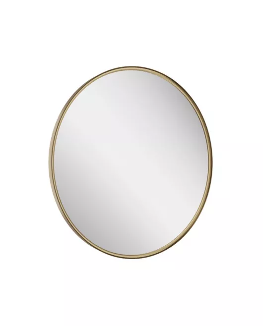 APS54088 Macie Brushed Brass LED Mirror 600mm Brass