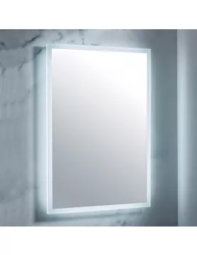 APS54104 Mosca LED Mirror with Demister Pad and Shaver Socket 600x800mm 