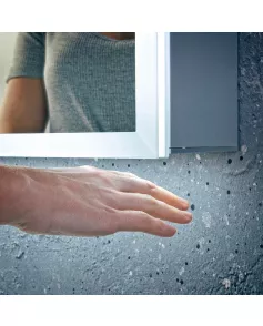 APS54108 Mia LED Mirror Cabinet 600x700mm 