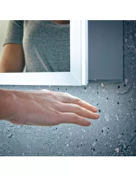 APS54109 Mia LED Mirror Cabinet 800x700mm 