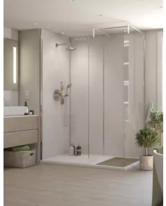 APS54128 ‘White Gloss’ Bathroom Wall Panel
