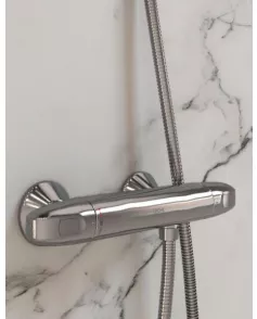 APS54133 ‘Carrera Marble’ Bathroom Wall Panel 