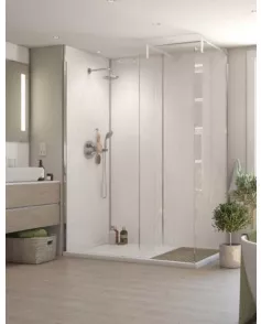 APS54141 ‘Linea Grey’ Bathroom Wall Panel
