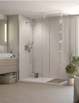 APS54149 ‘Premium White Gloss’ Bathroom Wall Panel  APS54149 ‘Premium White Gloss’ Bathroom Wall Panel