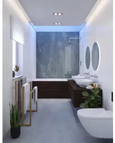 APS54152 ‘Sicilian Marble’ Bathroom Wall Panel 