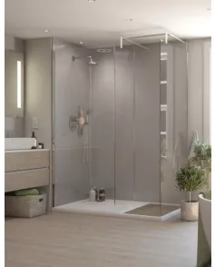 APS54153 ‘Silver Pearlescent’ Bathroom Wall Panel
