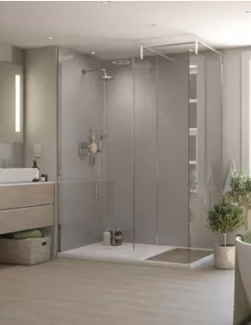 APS54153 ‘Silver Pearlescent’ Bathroom Wall Panel
 APS54153 ‘Silver Pearlescent’ Bathroom Wall Panel