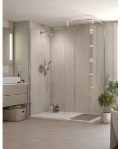 APS54154 ‘Silver Rain’ Bathroom Wall Panel 