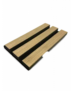 APS54774 2400x600x21mm White Oak Acoustic Panels White Oak