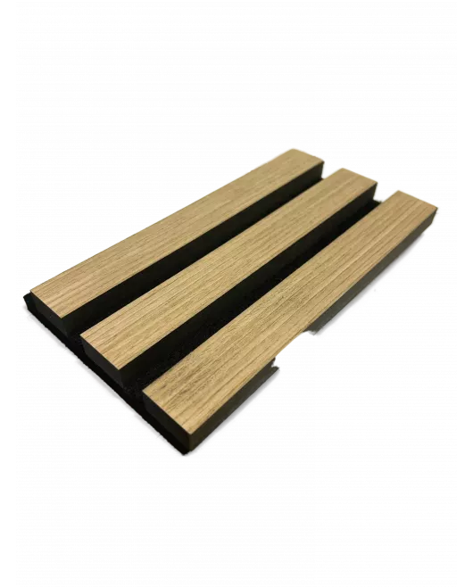 APS54774 2400x600x21mm White Oak Acoustic Panels White Oak