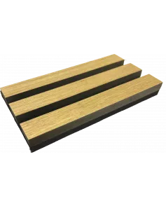 APS54775 2400x600x21mm English Oak Acoustic Panels English Oak