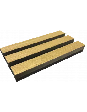 APS54775 2400x600x21mm English Oak Acoustic Panels English Oak