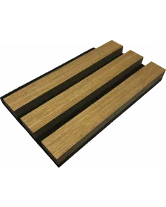 APS54776 2400x600x21mm Medium Oak Acoustic Panels Medium Oak