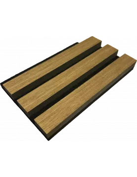 APS54776 2400x600x21mm Medium Oak Acoustic Panels Medium Oak