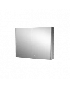 APS5478 Leda Mirror Cabinet 600x800 Silver
