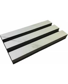 APS54783 2400x600x21mm White Marble Acoustic Panels White Marble