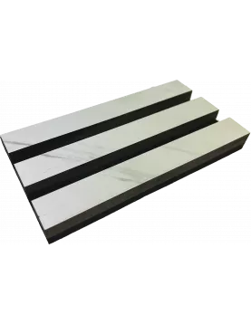 APS54783 2400x600x21mm White Marble Acoustic Panels White Marble