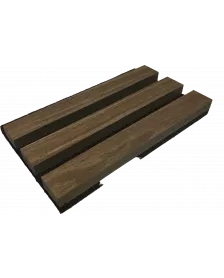 APS54784 2400x600x21mm American Walnut Acoustic Panels American Walnut