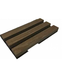 APS54784 2400x600x21mm American Walnut Acoustic Panels American Walnut