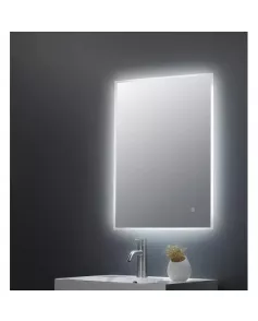 APS5483 Leva 700 x 500 Ambient Mirror Silver