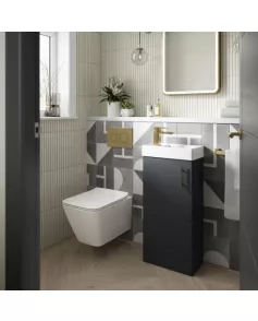 APS5486 Hydrus 700x500 Framed Touch Sensor Mirror Brushed Brass