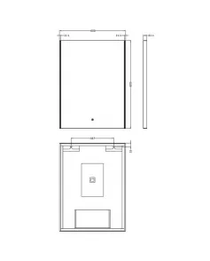 APS5488 Cepheus Ambient Touch Sensor Mirror 800x600 Silver