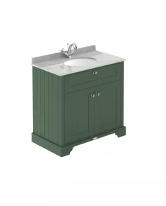 APS5543 800mm Cabinet & Marble Top (1TH) Hunter Green