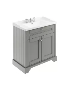 APS5644 800mm Cabinet & Basin (3TH) Storm Grey