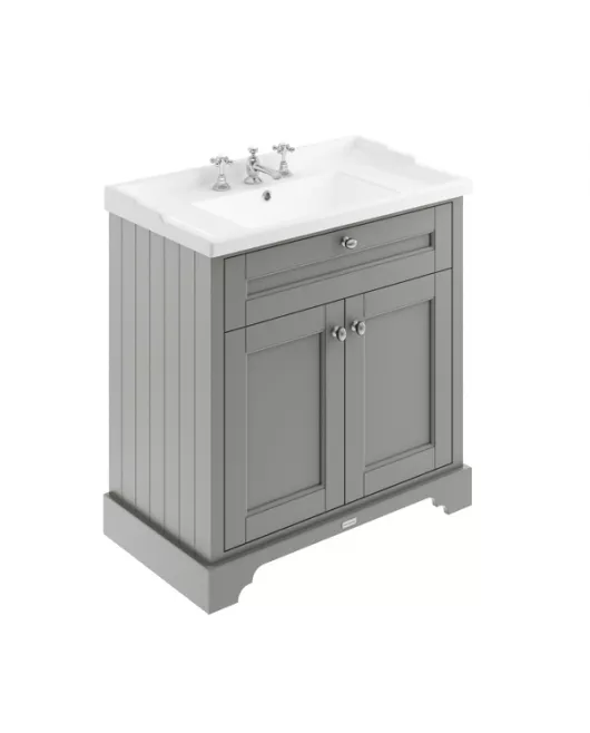 APS5644 800mm Cabinet & Basin (3TH) Storm Grey