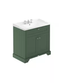 APS5646 800mm Cabinet & Basin (3TH) Hunter Green