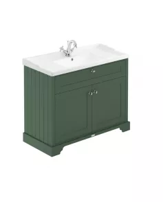 APS5651 1000mm Cabinet & Basin (1TH) Hunter Green