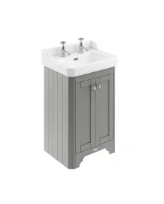 APS5688 560mm 2-Door Unit & Basin 2TH Storm Grey
