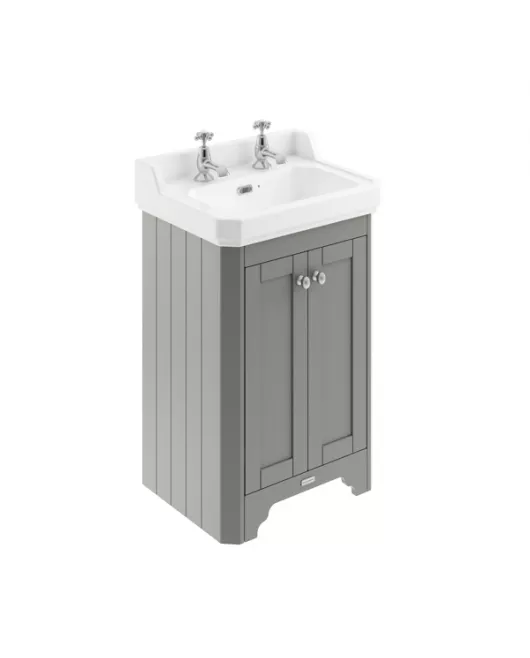 APS5688 560mm 2-Door Unit & Basin 2TH Storm Grey