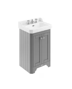 APS5692 560mm 2-Door Unit & Basin 3TH Storm Grey