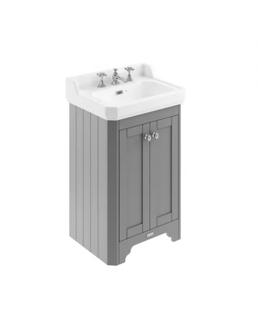 APS5692 560mm 2-Door Unit & Basin 3TH Storm Grey
