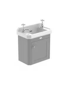 APS5701 515mm W/H 1-Door Unit & Basin 2TH Storm Grey