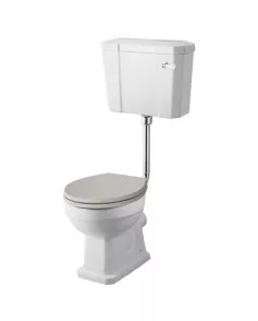 APS5887 Richmond Low Level WC w/ Flush Pipe Kit White