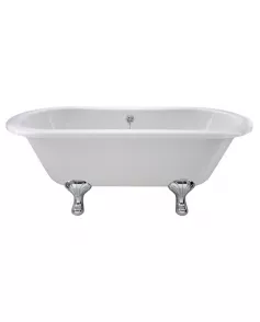 APS5937 1500 Double Ended Freestanding Bath White