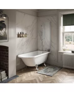 APS5948 1700 Freestanding Shower Bath Pride Leg Set White