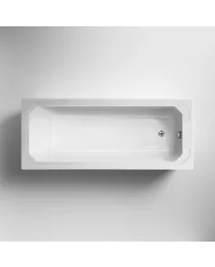 APS5952 Art Deco Bath (1700x700) White