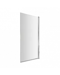 APS5956 Square Bath Screen Polished Chrome