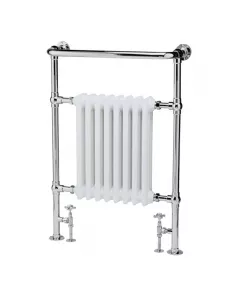 APS6092 Harrow Traditional Radiator Chrome/White